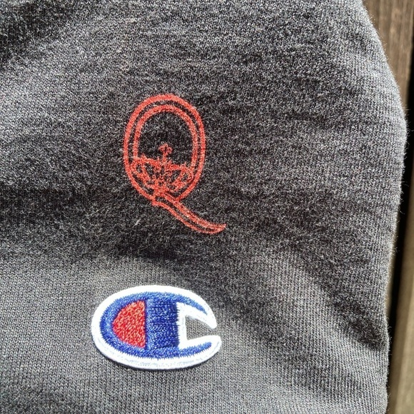 Men's Champion x Queen T-Shirt Black Freddy Mercury S Crew Cotton 80s Music Icon - Picture 6 of 11